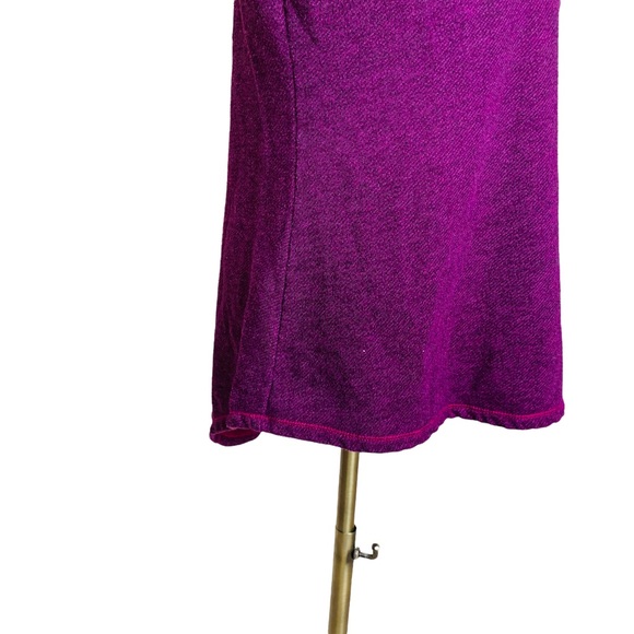 The North Face Purple Pullover Hoodie MEDIUM High Low Hem - Picture 6 of 8